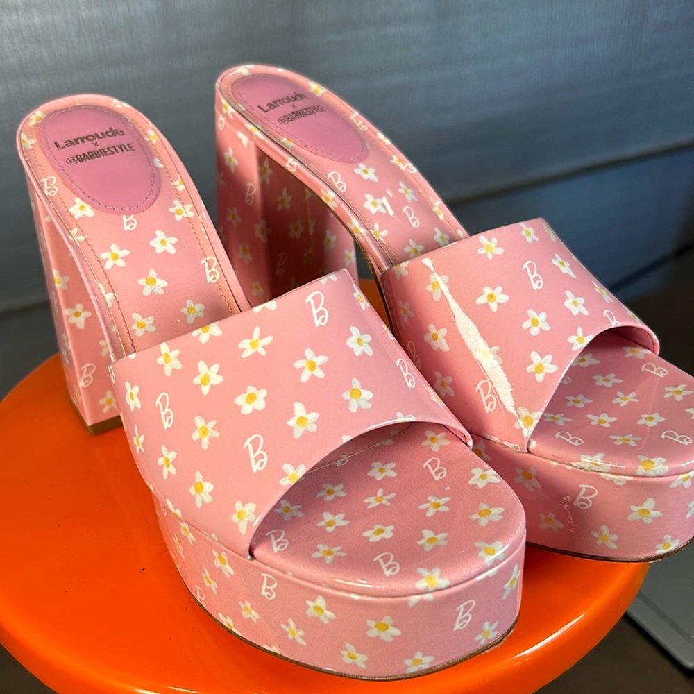 Larroude Barbie Heels